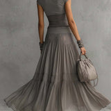 Rosalie | Conjunto Maxi Elegante em Renda de Duas Peças