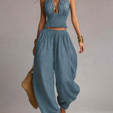 Danna | Conjunto Boho Suave de Duas Peças