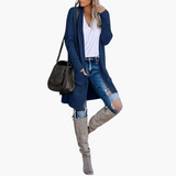 Selina | Cardigan Longline com Bolsos