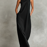 Nerina | Vestido Maxi de Gola Alta