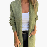 Selina | Cardigan Longline com Bolsos