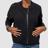 Marielle | Cardigan de Malha Abertura Frontal com Fecho