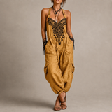 Paula – Macacão Bordado Boho