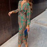 Isidora | Midi Vestido Elegância das Flores