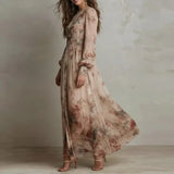 Amelie | Vestido Maxi Floral Vintage