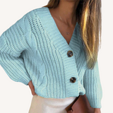 Wynne | Cardigan de Malha em Corda Aconchegante