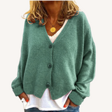 Margot | Cardigan Relaxado com Botões à Frente