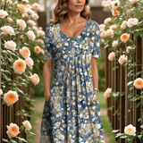 GEORGINA | VESTIDO ELEGANTE COM COBERTURA DA BARRIGA