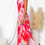 Zorana | Vestido com Plissado e Um Ombro