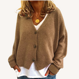 Margot | Cardigan Relaxado com Botões à Frente