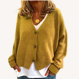 Margot | Cardigan Relaxado com Botões à Frente