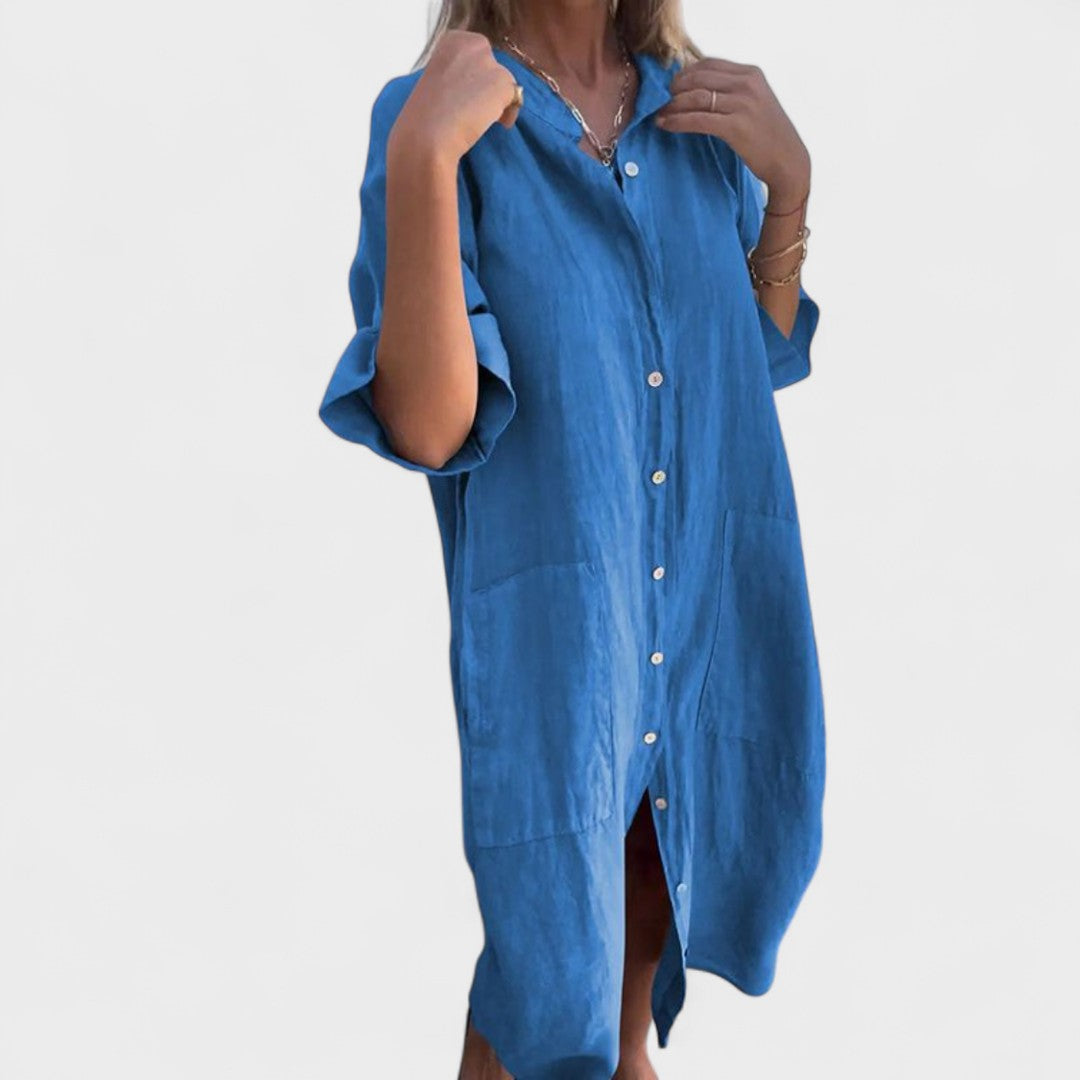 Leonor - Vestido fresco e Elegante