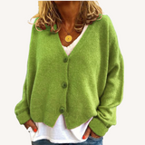 Margot | Cardigan Relaxado com Botões à Frente