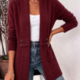 Marjorie | Cardigan Longo de Frente Aberta