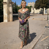 Lídia | Vestido Maxi Ombro a Ombro