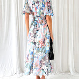 Una | Vestido Feminino com Padrão Floral