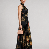 Sienne | Vestido Midi Floral com Alças