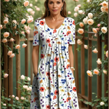 GEORGINA | VESTIDO ELEGANTE COM COBERTURA DA BARRIGA