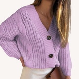Wynne | Cardigan de Malha em Corda Aconchegante