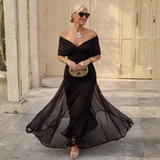 Lídia | Vestido Maxi Ombro a Ombro