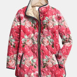 Casaco Acolchoado Rosas Poudradas Christine