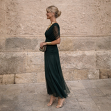 Lídia | Vestido Maxi Ombro a Ombro