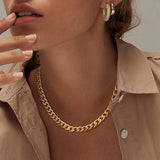 Leonor - Colar Chunky com Elos Cubanos
