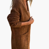 Selina | Cardigan Longline com Bolsos