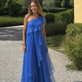Ela | Vestido Maxi com Rendas em Cascata
