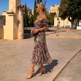 Lídia | Vestido Maxi Ombro a Ombro