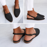 Aurora | Mocassins Trançados com Faixa Traseira