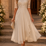 Rosa | Vestido Midi de Renda