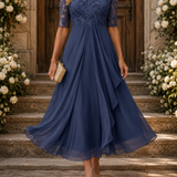 Rosa | Vestido Midi de Renda