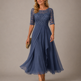 Rosa | Vestido Midi de Renda