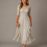Rosa | Vestido Midi de Renda