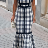 Anja | Vestido Longo com Listras