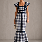 Anja | Vestido Longo com Listras