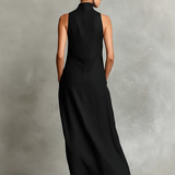 Nerina | Vestido Maxi de Gola Alta