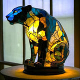 Lâmpada Brilhante de Leopardo Noturno