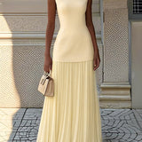 Shayla | Vestido Maxi Plissado