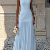 Shayla | Vestido Maxi Plissado