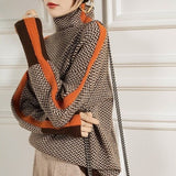 Clemência - Pull Col Roulé Elegante