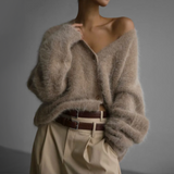 Gillian | Cardigan Relaxado com Decote em V