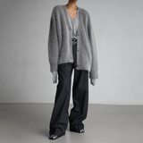 Gillian | Cardigan Relaxado com Decote em V