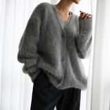 Gillian | Cardigan Relaxado com Decote em V