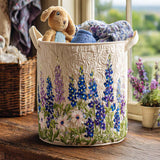 MEADOW | CESTO DE LAVANDARIA MÁGICO DE FLORES SILVESTRES