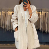 Fenna | Cardigan Abertura com Gola de Xale