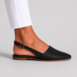 Aurora | Mocassins Trançados com Faixa Traseira