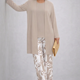 Sylvia | Conjunto Clássico de Elegância em Três Peças