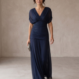 Dunja | Vestido Azul Elegante